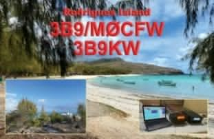 3B9KW QSL front